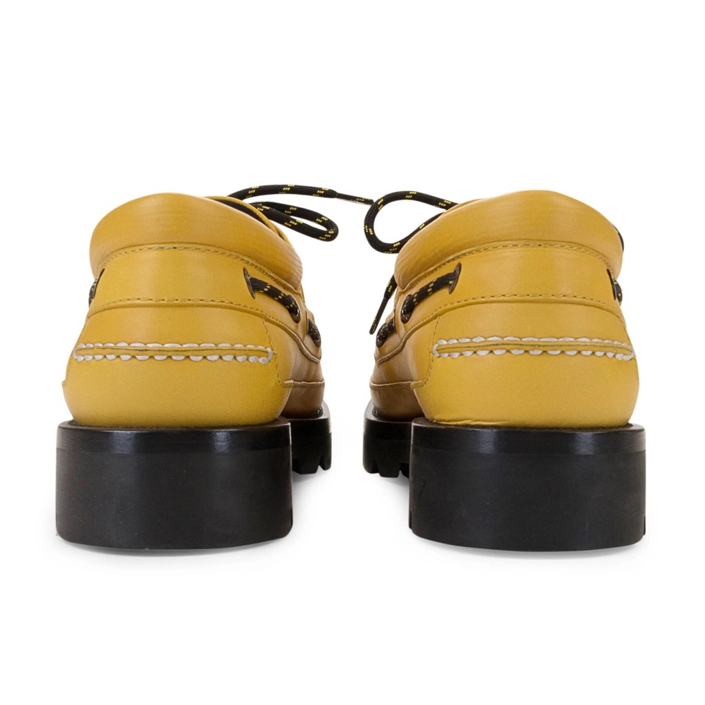 Louis Vuitton Yellow Summerland Boat Shoes Size 8 - Picture 7 of 7
